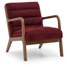 Inca Chair Ribbed Walnut Frame