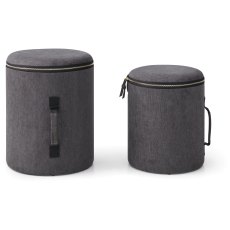Travel Storage Stools Set of 2 (2 Sets per carton) Travel Storage Stools Set of 2 (2 Sets per carton)