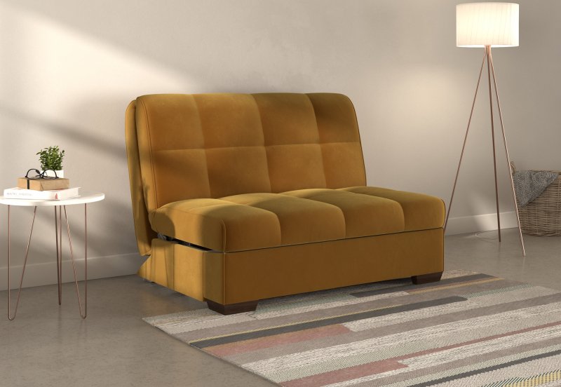 Harper A Frame Sofa Bed Sunningdale Saffron
