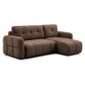 Morgan Quilted Corner Sofa Bed