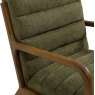 Inca Chair Ribbed Walnut Frame
