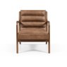 Inca Chair Ribbed Walnut Frame