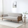 Zara Rattan Arm Sofa Bed